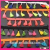 new arrival 4.5cm width colorful decorative tassels fringe lace trim