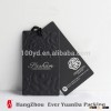 Natural Kraft Paper Black Foil Hang Tag Kraft Paper Tag Printing Wholesale