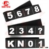 SHENZHEN Useful Nylon Sticky hook loop alphabets