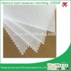 high quality chemical bond nonwoven interlining fabric backing paper 1035HF