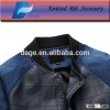 Knit ribbed fabric 2x2 rib for fashion jacket