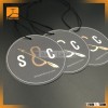 Professionally Custom High Quality Clothing Paper Gold Foil Hang Tag