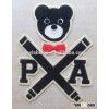customized fashion embroidery chenille patches