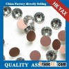 2mm 3mm 4mm 5mm SS6 SS10 SS16 SS20 Clear Crystal non hot fix nail rhinestone by DIY glue on