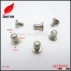 China supply brass screw back button stud for garments