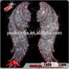 Print Heat Transfer Vinyl Angel Wings Iron on Rhinestone Heat Transfers for Custom T Shirt