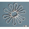 6 COLOR Pear Shaped Tag Safety Pins