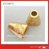 bright gold color china factory metal cord end for your private garment