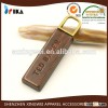 custom combined resin zipper puller with concave logo
