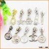 Zinc Alloy Custom Cord Zipper Puller Slider/ Zipper Slider Tabs/ Molded alloy Zipper Puller For Repa