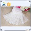Wholesale custom 90 nylon 10 spandex swiss italian indian bridal white cord elastic stretch voile la