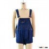 Wholesale baby girl jeans triangle romper denim Overalls Casual Denim Short Pants