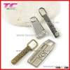 custom clothing metal zipper puller