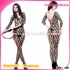Wholesale Cheap Enticing Black Full Cut Sexy Lingerie One Piece Mature Body Stocking