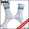 Custom Fashion Logo Athletic Design Ankle 100 Cotton Men White Socks Sports