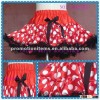 2016 Fashion colorful Polka Dot Pettiskirt,Baby fluffy pettiskirt kids petticoat bowknot