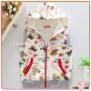 2015 lovely cartoon vest custom cheap hooded sweatshirt baby