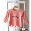 children's wear new fashionable joker lovely and sweet classic pure cotton knitted jumper