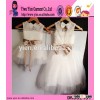 2016 Latest Boutique Adult Baby Dress White Bow Lace Adult Baby Dress