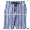 Men's Cotton Sleep Shorts - Blue Red