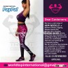 Full Sublimation Legging Range/Custom Digital Fitness Legging and Yoga Pant/Spandex/Polyester Women
