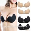 Black Women sexy Invisible Strapless Silicone Self Adhesive bra