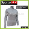 Suferfine Merino wool Crew neck 100% long sleeve tops natural merino wool baselayer outdoor activer