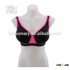 Hot sexy quick dry spandex women thin cup sport bra