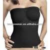 Fashion Seamless Ladies Long Camisole with Padded Bra