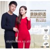 High quality underwear with cashmere couple sexy heated thermal underwear