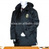 Hot selling security guard winter jacket uniforms