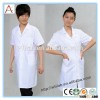 White or Blue working smocks antistatic lab coats TC medical clothing uniforms