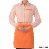 OEM Custom Restaurant Waiters / Waitress Shirt Uniforms/ Chef Uniform