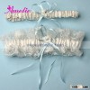 AG097 Lovely Florrie Ivory Lace Bridal Garters