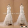 Sweetheart trumpet Lace Ruffled Wedding Dress bridal Beach wedding Gowns 2016