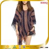 2016 Latest Design poncho women knit sweater wholesale sweater manufacturer