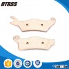Strong abrasion resistance great hardness copper break pads for CAN