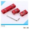 3PC SPARK PLUG WIRES BILLET WIRE SEPARATORS DIVIDERS Red