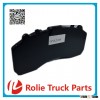 Non-asbestos semi-metal top quality factory prices MB truck parts brake system top quality brake pad