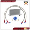 HIGH PERFORMANCE 30 ROW OIL COOLER 7" ELECTRIC FAN FOR JZA80/MA70/MR2/JZX90/CELICA GT4/HZJ/HDJ/