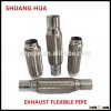 flexible exhaust pipe, stainless steel 201/304 , bellows with joints