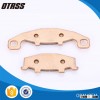 High quality brake shoe lining motorcycle parts from brake lining manufacturer