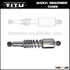 China motorcycle plating and spraying plastics rear shock absorber for CG125, CGL125, AX100, BAJAJ B