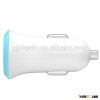 High quality plastic shell 5v 2a car charger/mini usb car charger/car charger for iphone