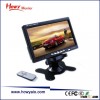 12V-24V 7 inch 800*480 Car Headrest LCD Car Monitor With CE & RoHs