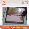 blank metal chrome stainless steel license plate frames