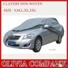 4 layers non woven sun protection car cover