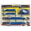 Highly useful 8pc tie down strap set