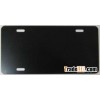 0.040 Black Aluminum Blank License Plate
