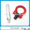 RED JDM FOLDING RING SCREW ON FRONT/REAR BUMPER TOW HOOK Fit FOR NISAN 350Z 370Z